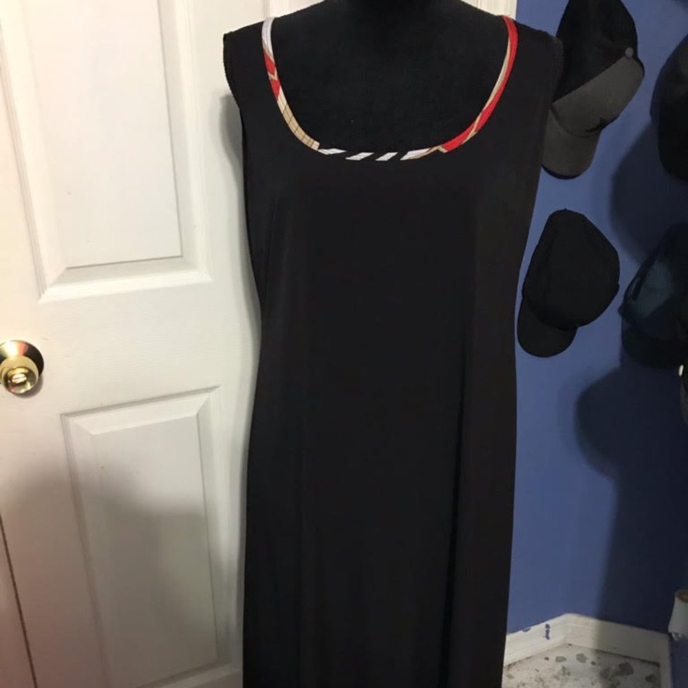black dress